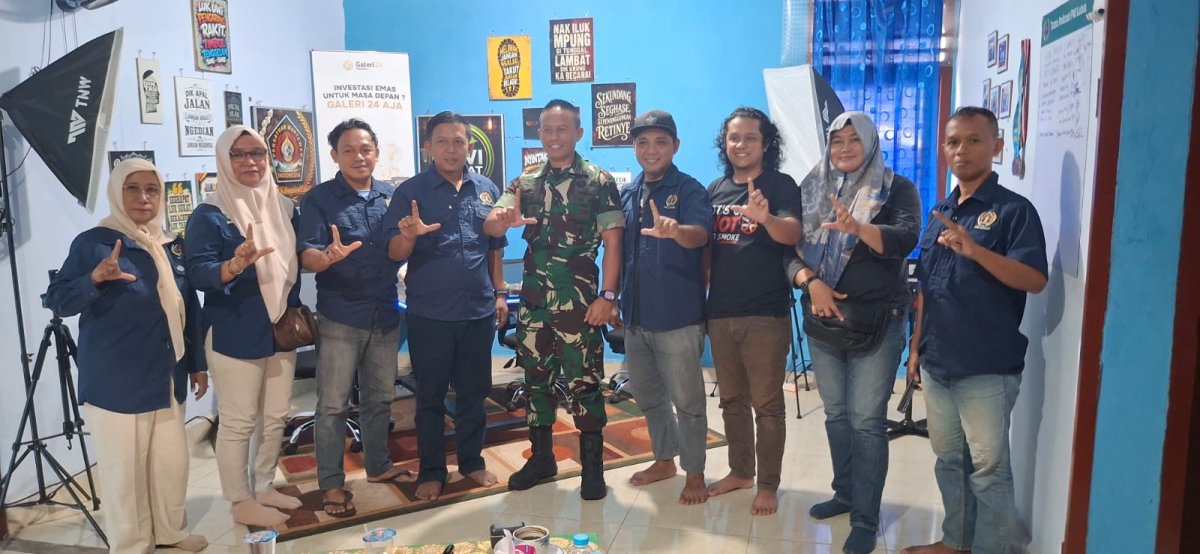 Visualisasi yang menunjukkan dampak langsung dari peristiwa Lahat.