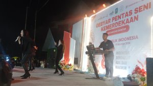 Infografis yang merangkum data penting mengenai Anambas.