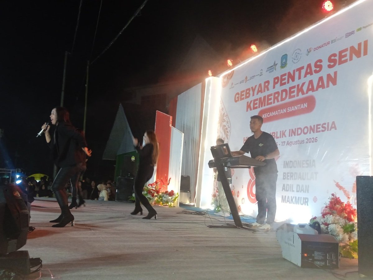 Infografis yang merangkum data penting mengenai Anambas.
