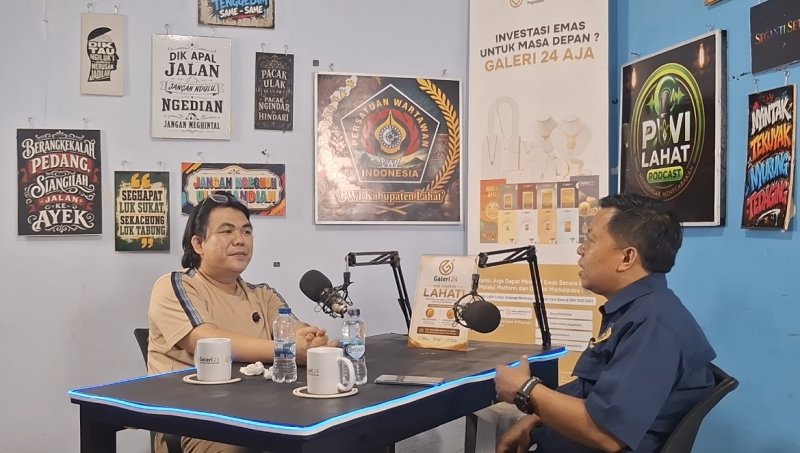 Visual yang merangkum kondisi terbaru Lahat.