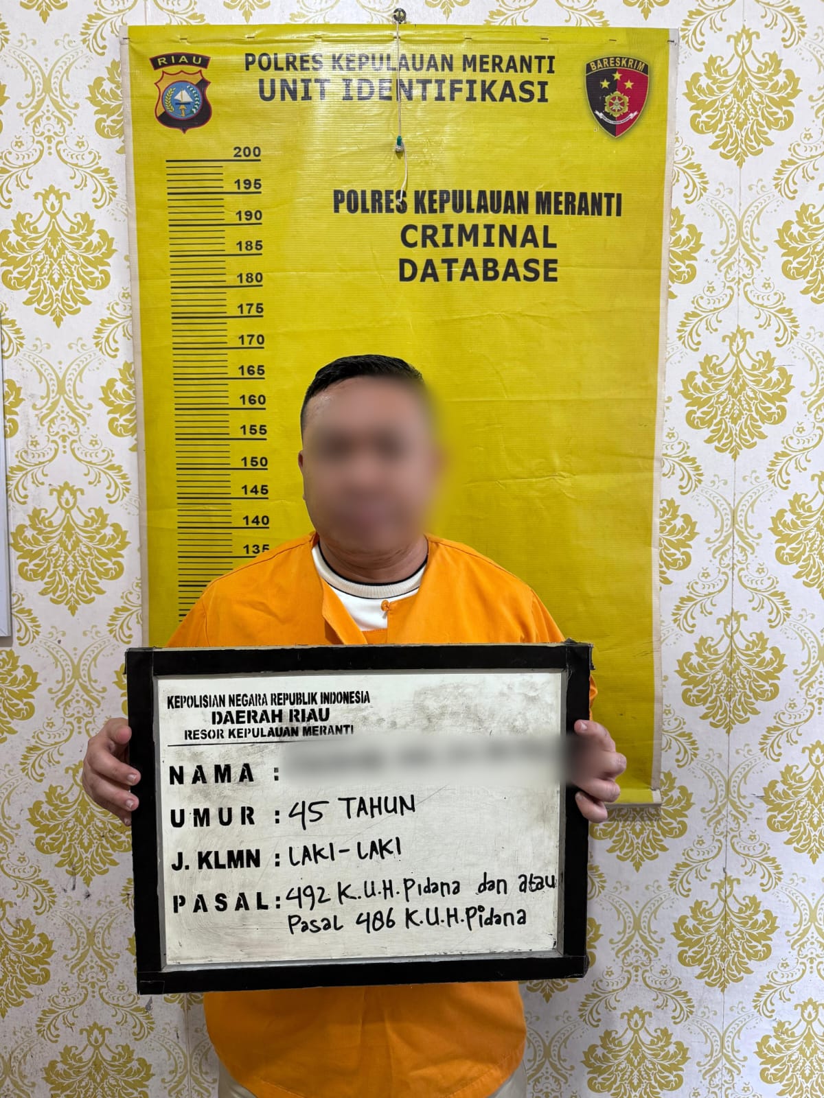 Gambar investigasi yang memberikan bukti baru terkait Meranti.