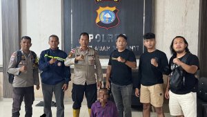 Foto lapangan yang memperlihatkan kondisi Meranti.