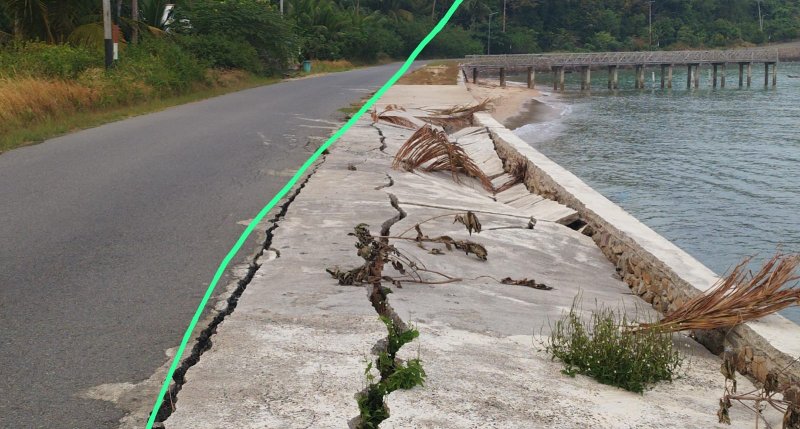Gambar yang menggambarkan momen bersejarah terkait Anambas.
