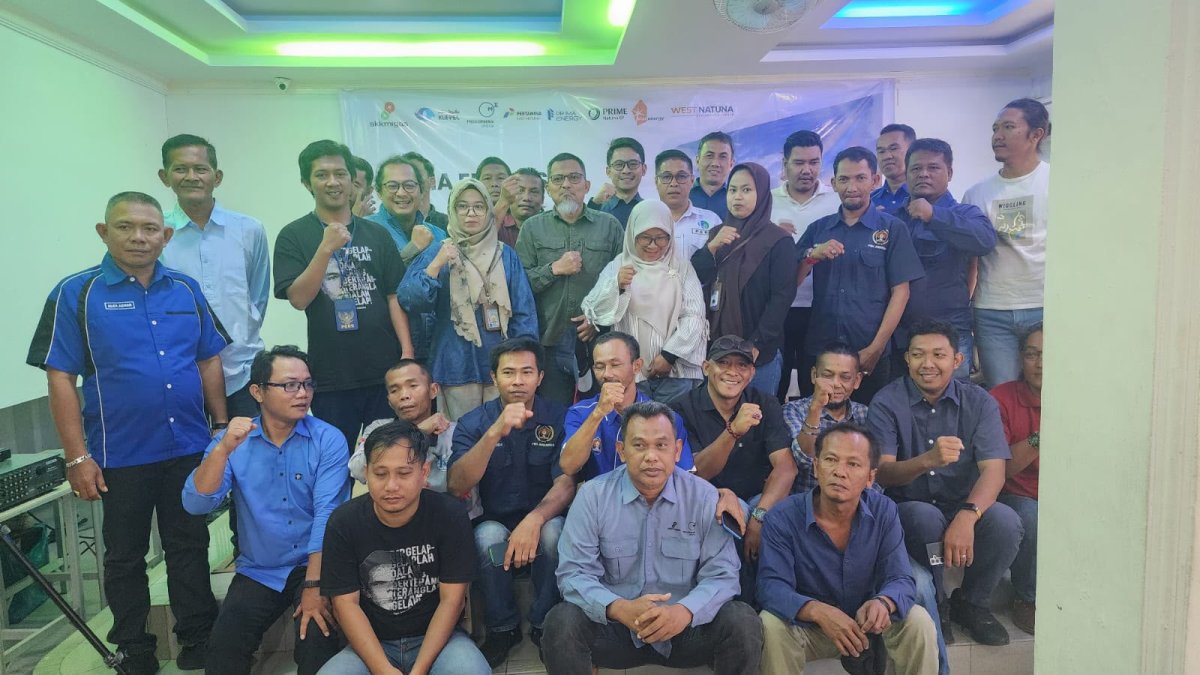 Visualisasi yang menunjukkan dampak langsung dari peristiwa Anambas.