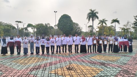 Peringati Hari Palang Merah Indonesia ke-81, Bupati Karimun Ajak PMI Genjut Donor Darah Jadi Program Rutin