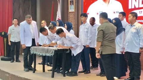Tiga Forum Strategis PMI Karimun Resmi Dilantik, Momentum HUT ke-81 Perkuat Barisan Kemanusiaan